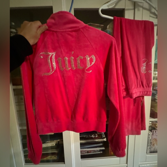 Hot pink juicy track suit set XS - Picture 5 of 8